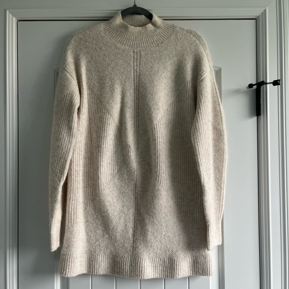 Halogen women’s tunic mock neck sweater